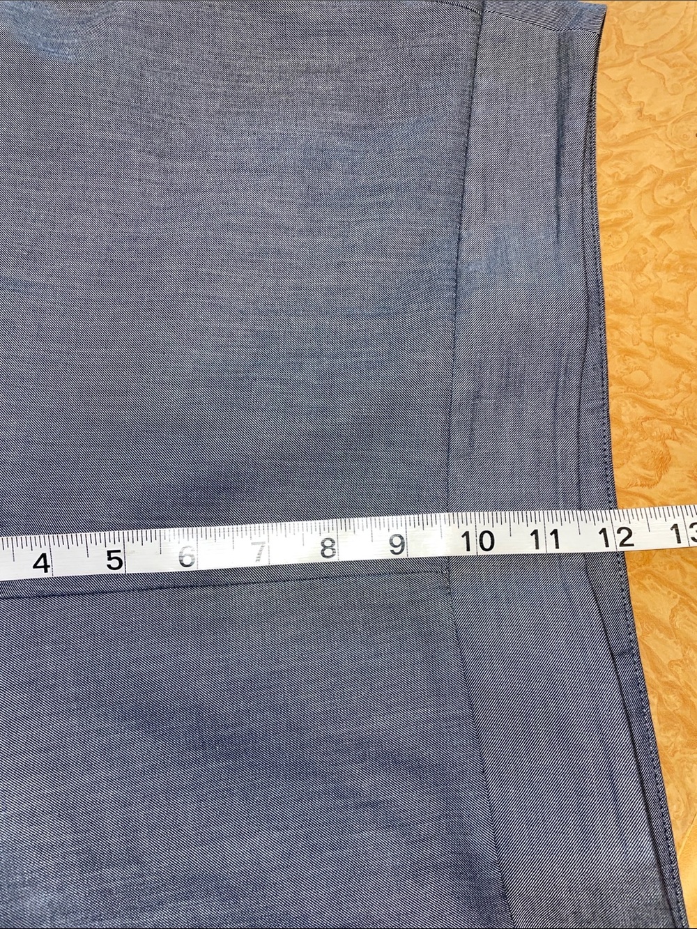 Talbots Petite’s Heritage Straight Leg Pants in Heather Gray Size 14P Like New - Picture 10 of 11